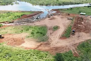 Barragem do Campestre em Coronel José Dias (Foto: Reprodução)