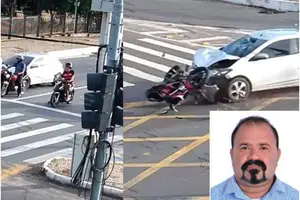 Edson Barbosa foi morto por veículo em alta velocidade (Foto: Reprodução)