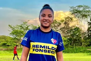 Jogadora de futebol Emília da Cruz, de 27 anos.jpg (Foto: Redes Sociais)
