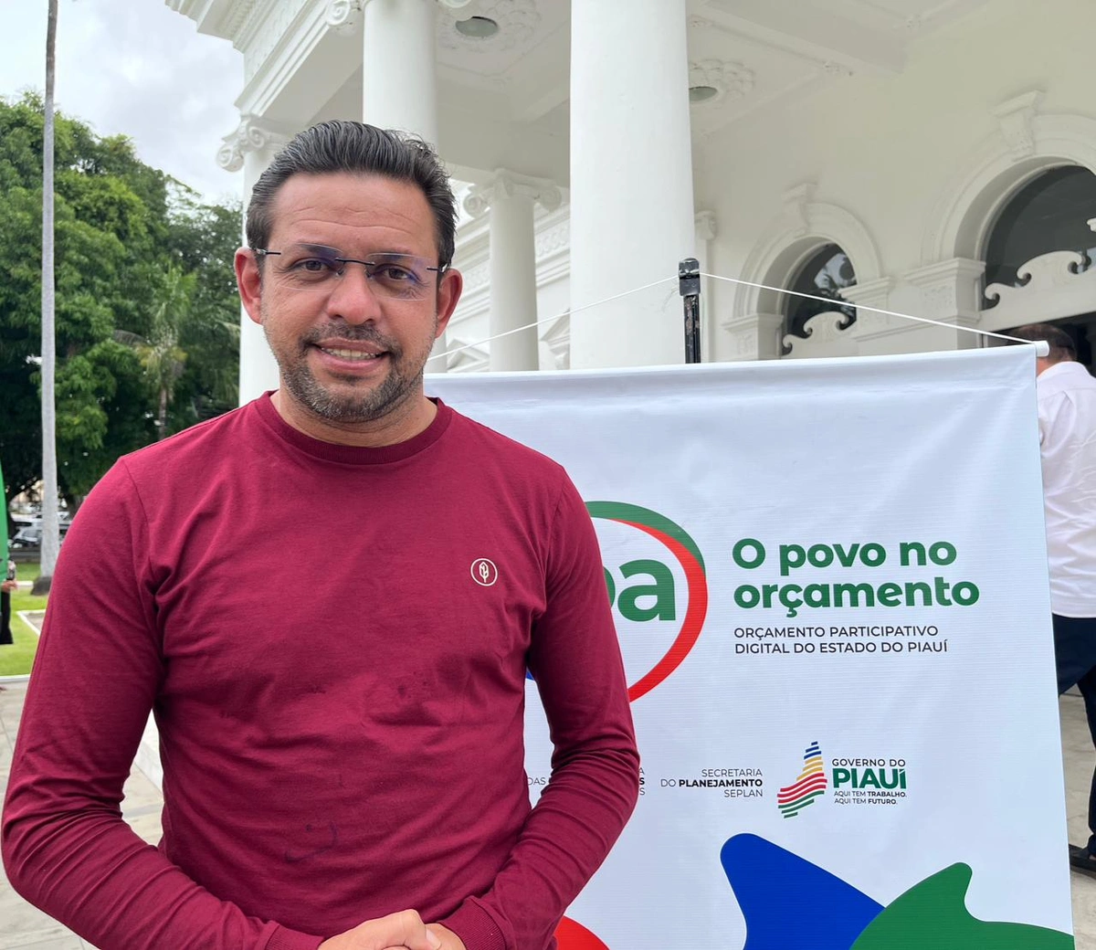 Lourenço Júnior, presidente da Liga Florianense de Futebol