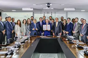 Lula sanciona lei Antifacção (Foto: Ricardo Stuckert / PR)