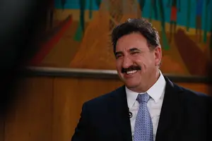 O apresentador Ratinho (Foto: Isac Nóbrega)