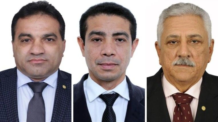 Os deputados Josimar Cunha Rodrigues, conhecido como Josimar Maranhãozinho (PL-MA), e Gildenemir de Lima Sousa, o Pastor Gil (PL-MA), além do suplente João Bosco da Costa (PL-SE)