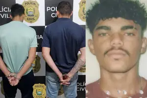 Polícia Civil do Piauí prendeu um homem e apreendeu um adolescente suspeitos de envolvimento no assassinato de Luis Fabio de Amorim (Foto: SSP-PI)