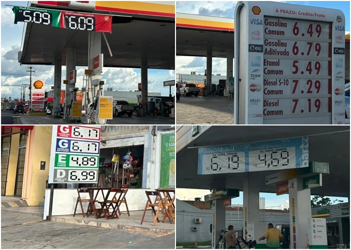 Preços dos combustíveis março de 2026