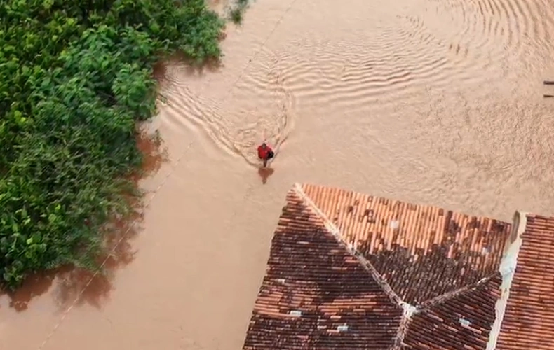 Rio Parnaíba inunda áreas em Uruçuí e agricultores tentam recuperar produção