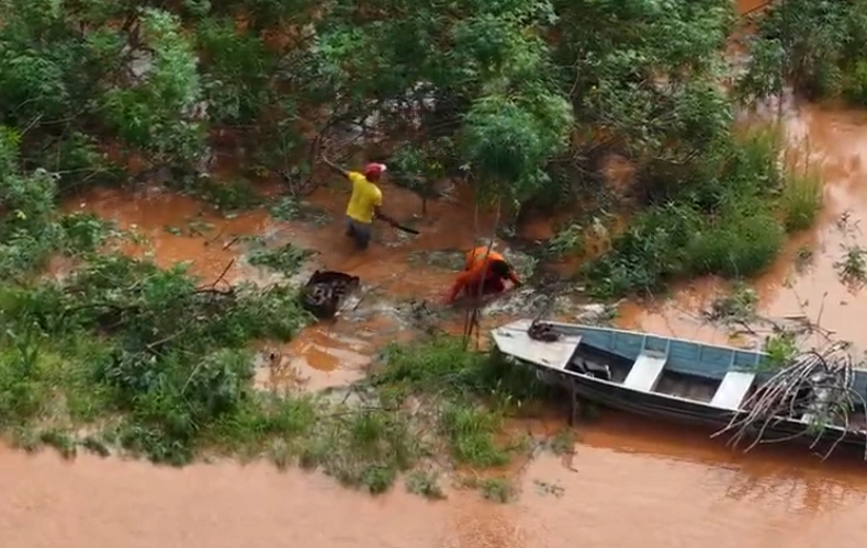 Rio Parnaíba inunda áreas em Uruçuí e agricultores tentam recuperar produção
