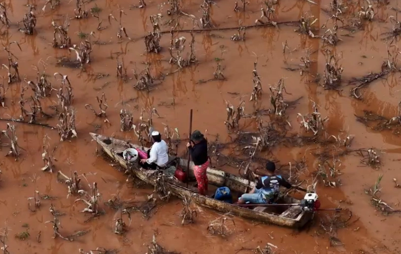 Rio Parnaíba inunda áreas em Uruçuí e agricultores tentam recuperar produção