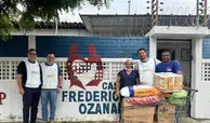 Rotary Club Teresina Piçarra realiza doações à Casa Frederico Ozanam e reestabelece apoio à entidade