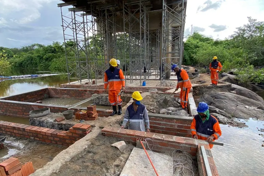 Situação de emergência em sete pontes nas BRs 222 e 403, no Norte do estado