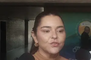 A deputada estadual Janainna Marques na Assembleia Legislativa do Piauí (Foto: Ailton Oliveira/Revista40graus)