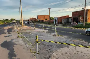 A formalização do cruzamento informal da Avenida Poty com Esther Ferraz (Foto: Revista40graus)