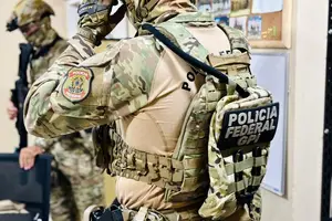 A Polícia Federal, por meio da Força Integrada de Combate ao Crime Organizado no Piauí (FICCO) (Foto: Polícia Federal)