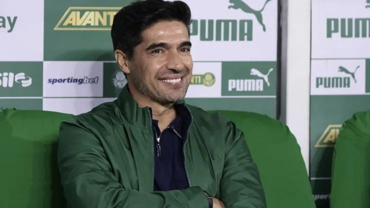 Abel Ferreira no comando técnico do Palmeiras