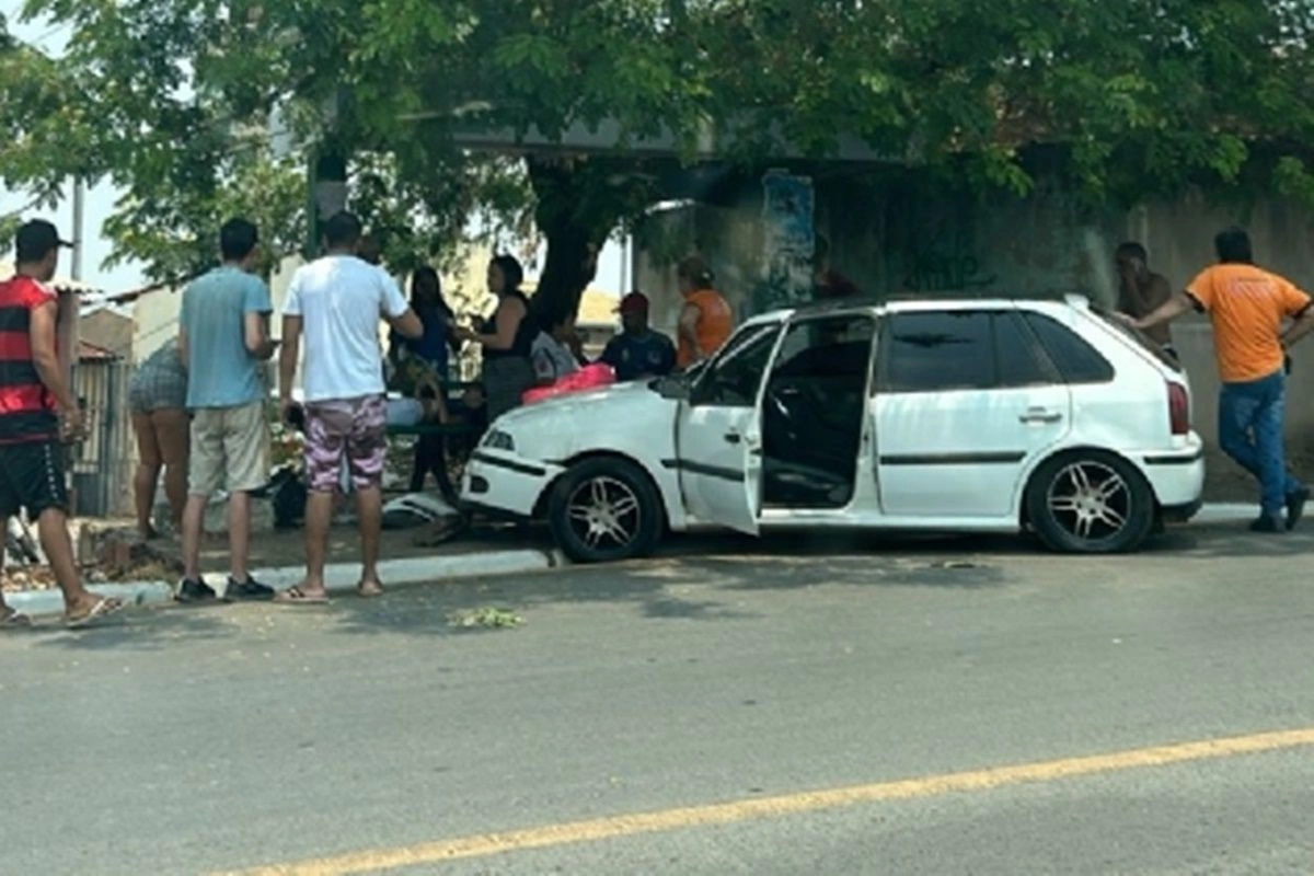 Acidente provocado por jovem sem habilitação, CNH