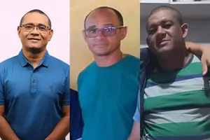 Acusados e vitima ( Vereador Kaka ) (Foto: Reprodução)