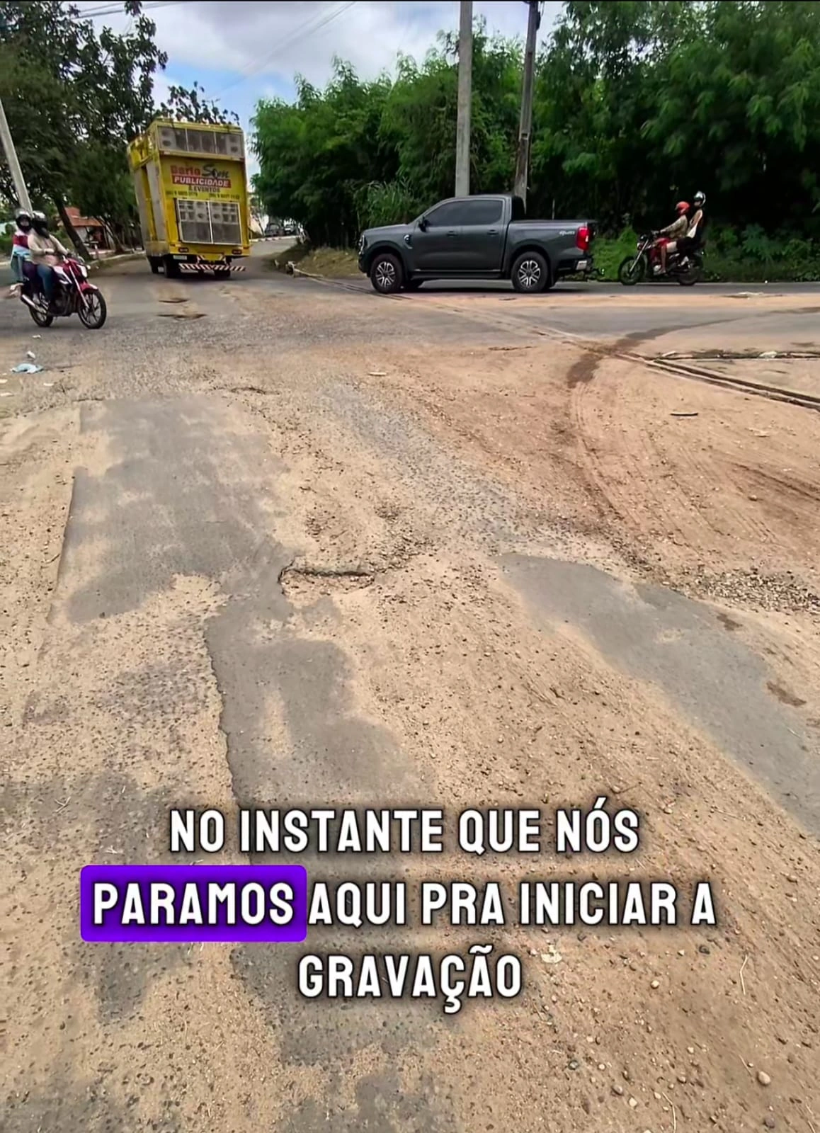 Avenida São Francisco com a Noé Mendes