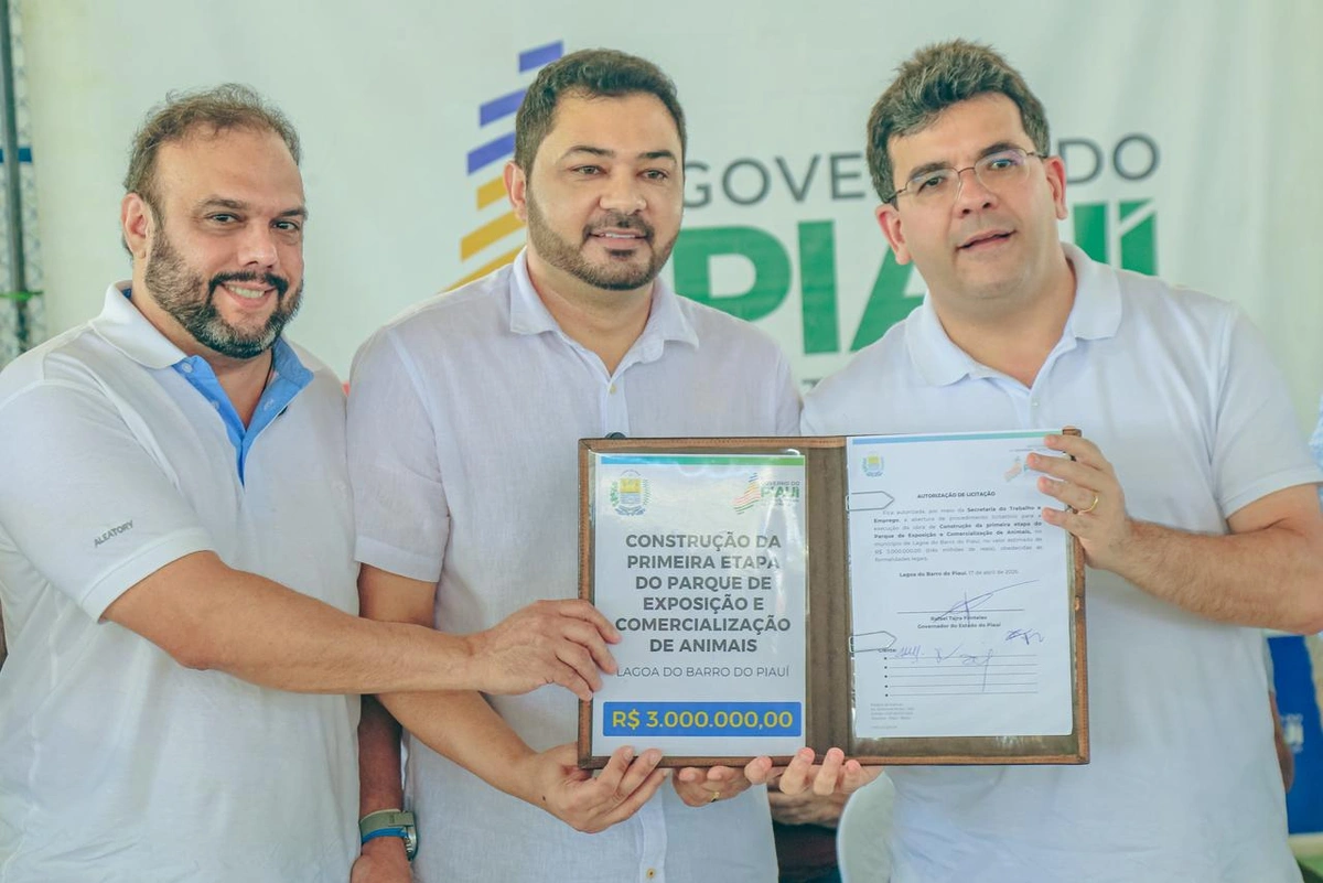 Em Lagoa do Barro, Rafael Fonteles autoriza mais de R$ 4 milhões para obras de infraestrutura e abastecimento de água