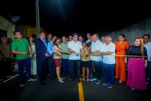 Em São Luís do Piauí e Santo Antônio de Lisboa, Rafael Fonteles entrega obras e anuncia mais de R$ 12,8 milhões em novos investimentos (Foto: Leonardo Rocha)