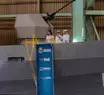 Brasil fortalece defesa e indústria naval com lançamento do navio-patrulha Mangaratiba