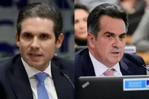 Hugo Motta e Ciro Nogueira (Foto: Reprodução)