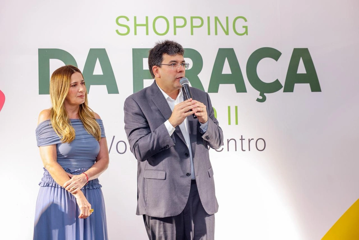 Inauguração do Shopping da Praça com a presença do governador Rafael Fonteles