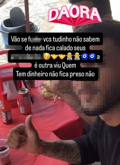 José Junior recebeu liberdade provisória após audiência de custódia e debocha