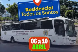 Justiça Itinerante no bairro Todos os Santos (Foto: Reprodução)