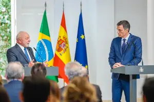 Lula e Sánchez (Foto: Reprodução)