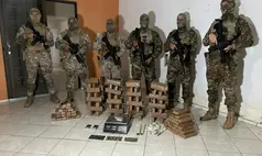 Polícia apreende mais de 100 kg de maconha e desarticula depósito de drogas