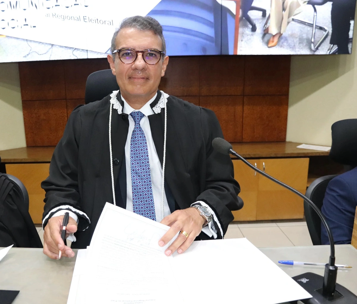 Presidente do TRE-PI, José Wilson