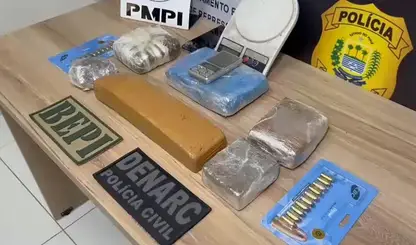 Polícia apreende “super maconha” e prende suspeito na zona Sul de Teresina