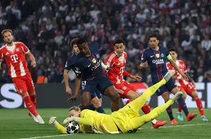 PSG x Bayern de Munique pela Lida dos Campeões (Foto: imagem de reprodução)