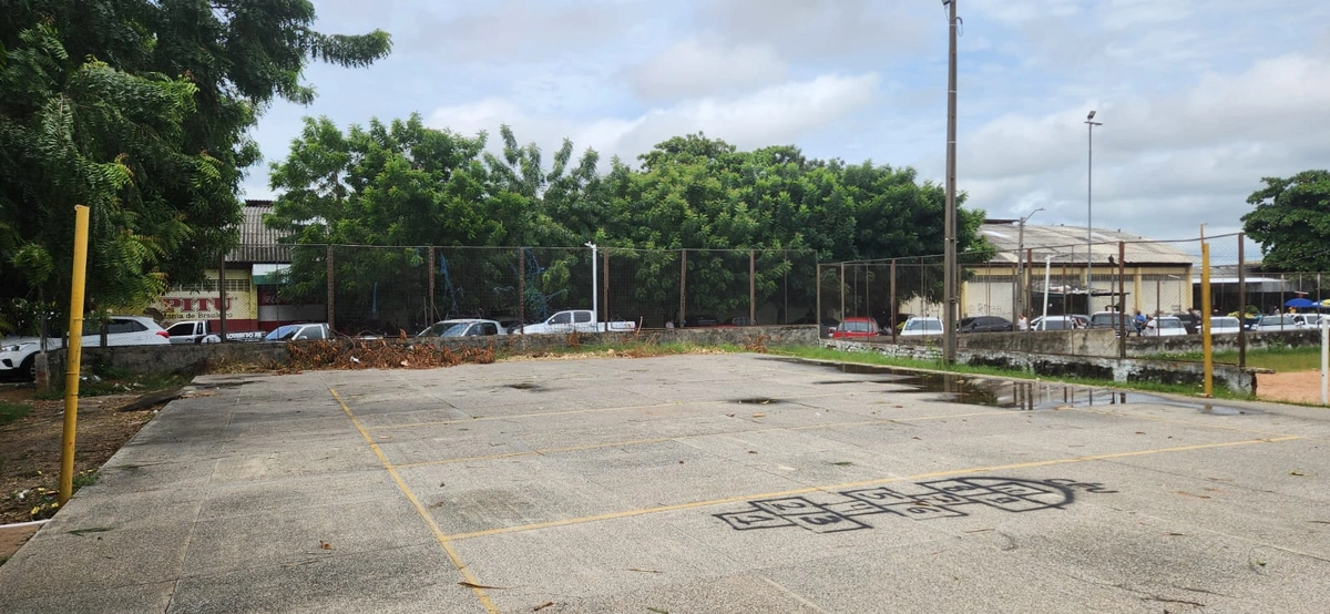 Quadra de esporte  da Praça da Integração do Parque Piauí