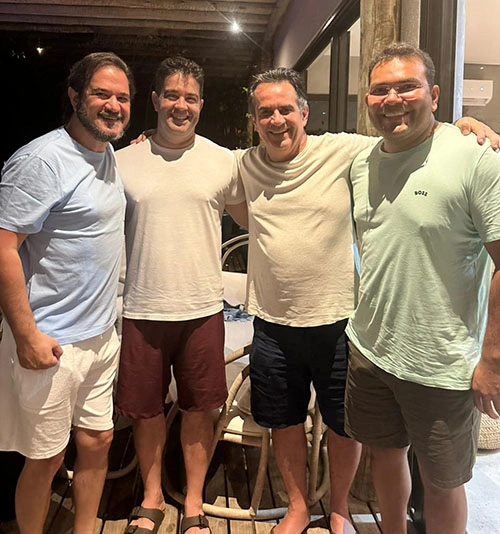 Rueda, Luis André, Ciro Nogueira e Fernando Lima