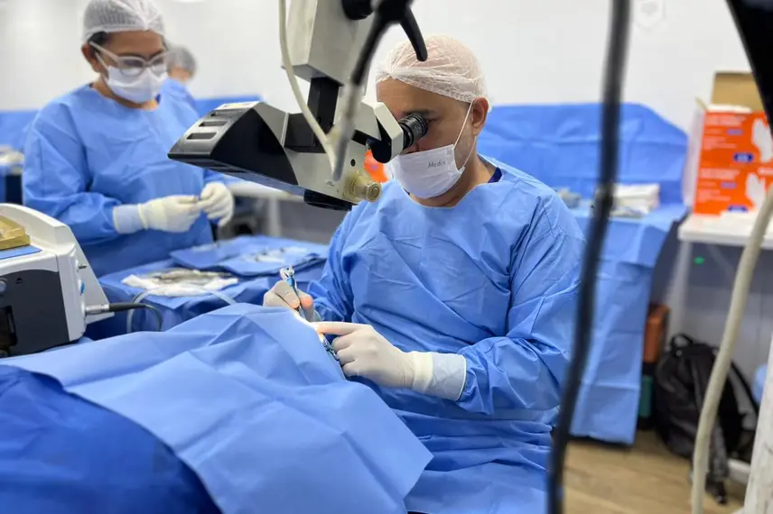 Sesapi prevê mais de 7 mil cirurgias de catarata e beneficiados comemoraram melhoria da qualidade de vida
