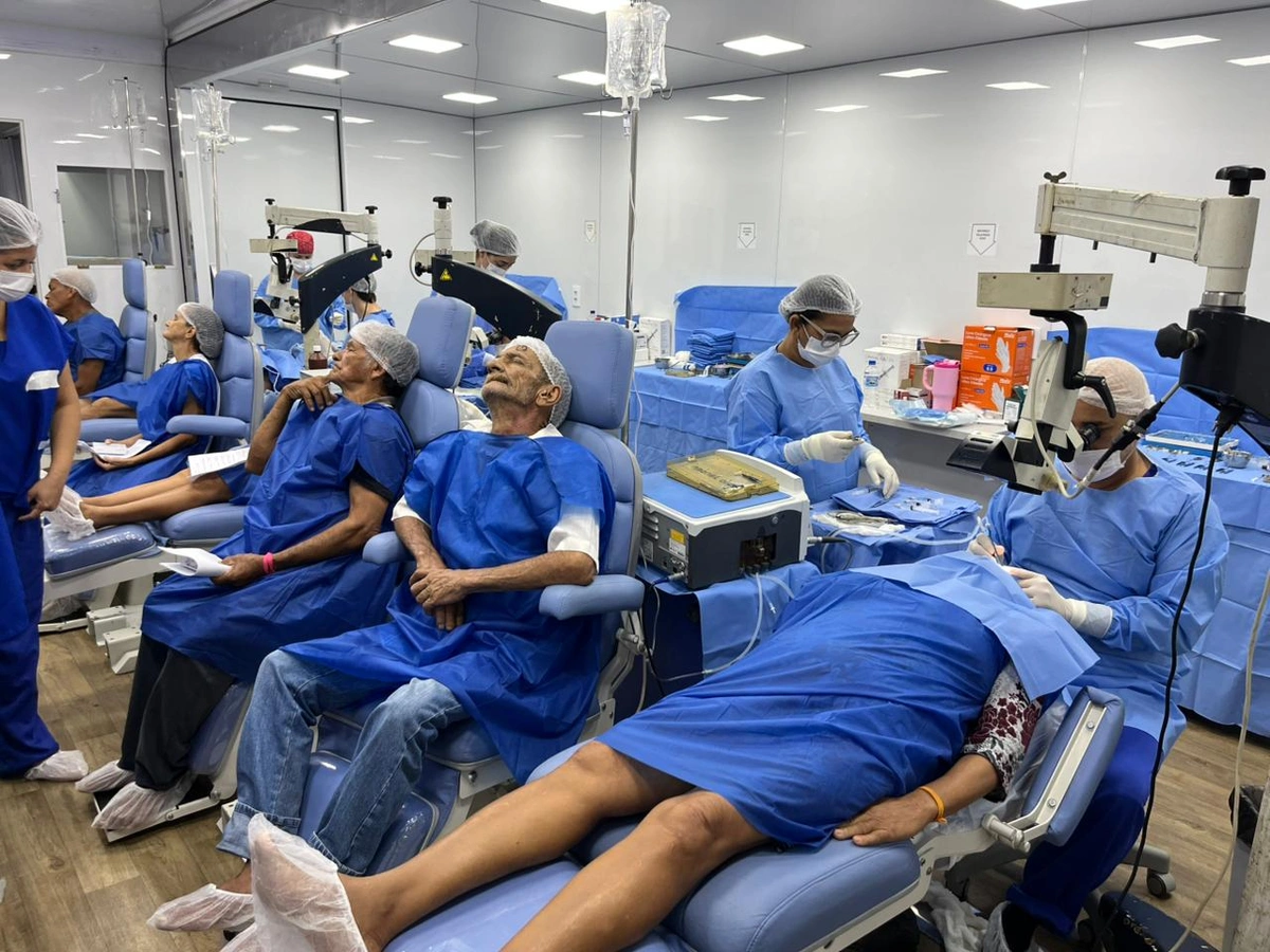 Sesapi prevê mais de 7 mil cirurgias de catarata e beneficiados comemoraram melhoria da qualidade de vida