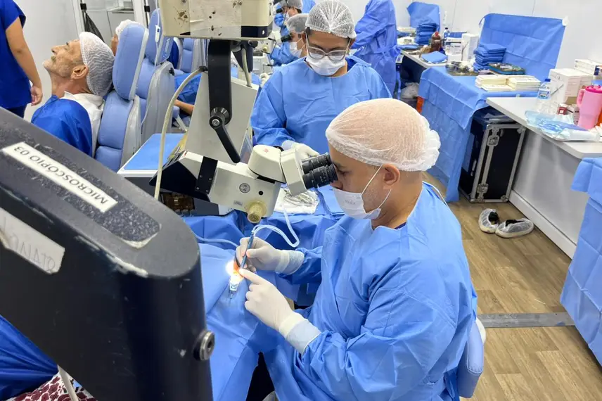 Sesapi prevê mais de 7 mil cirurgias de catarata e beneficiados comemoraram melhoria da qualidade de vida