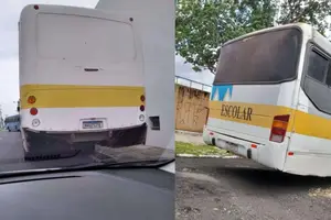 Transporte escolar em Teresina está irregular de acordo com ação judicial (Foto: Reprodução)