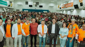Augusto Cury e Tibé pelo sul do Brasil em Mato Grosso do Sul (Foto: Reprodução)