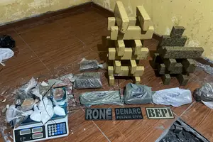 Cerca de 20 kg de drogas foram apreendidos na tarde de quarta-feira (06) (Foto: SSP-PI)