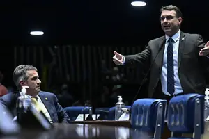 Ciro Nogueira e Flávio Bolsonaro (Foto: Reprodução)