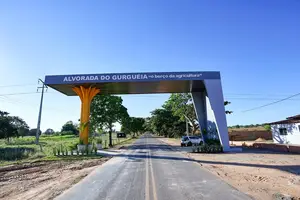 Com portal, ciclovia e praça, Governo do Estado inaugura nova entrada de Alvorada do Gurguéia e reforça investimentos no município (Rafael Fonteles) (Foto: Geirlys Silva)