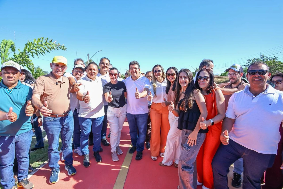Com portal, ciclovia e praça, Governo do Estado inaugura nova entrada de Alvorada do Gurguéia e reforça investimentos no município (Rafael Fonteles)