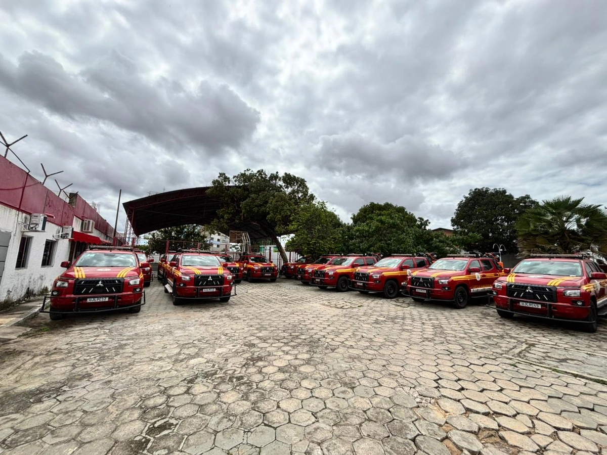 Corpo de Bombeiros do Piauí recebe reforço com novas viaturas e equipamentos