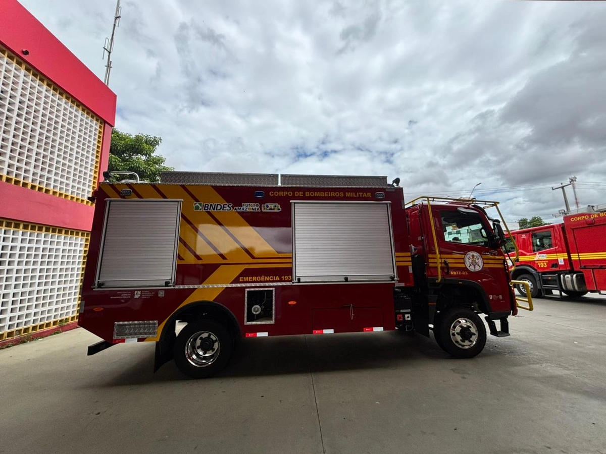 Corpo de Bombeiros do Piauí recebe reforço com novas viaturas e equipamentos