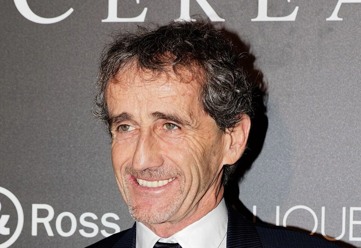 Ex-piloto Alain Prost, tetracampeão mundial de Fórmula 1 e ídolo da Ferrari