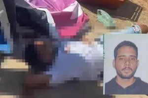 Maycon Lima de Moura, de 25 anos, morreu ao tentar assaltar uma distribuidora de gás no bairro Aroeiras, na zona Norte de Teresina, na tarde desta terça-feira (5) (Foto: Reprodução)
