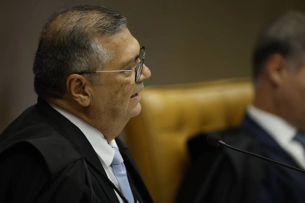 Ministro Flávio Dino em sessão do STF