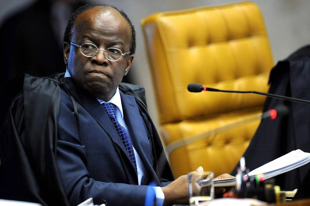 O ex-ministro do STF Joaquim Barbosa, agora lançado como pré-candidato à Presidência da República pelo Democracia Cristã (DC)